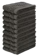OTTO HOME Waschlappen Set 10-tlg. Anthrazit Frottier 30x30cm Bild 2