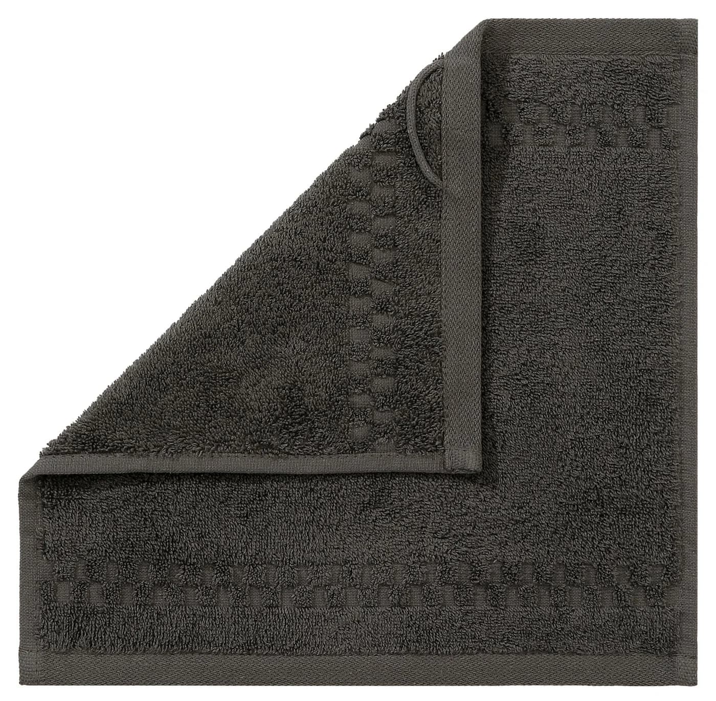 OTTO HOME Waschlappen Set 10-tlg. Anthrazit Frottier 30x30cm - Bild 5