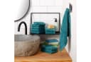 OTTO HOME Waschlappen Set 10-tlg. Petrol Frottee mit Bordüre Bild 1