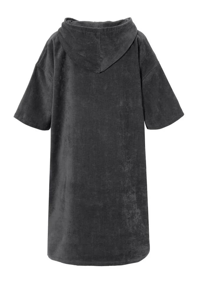 Kangaroos Surfponcho Summer Anthrazit mit Kapuze und Bauchtasche - Bild 5
