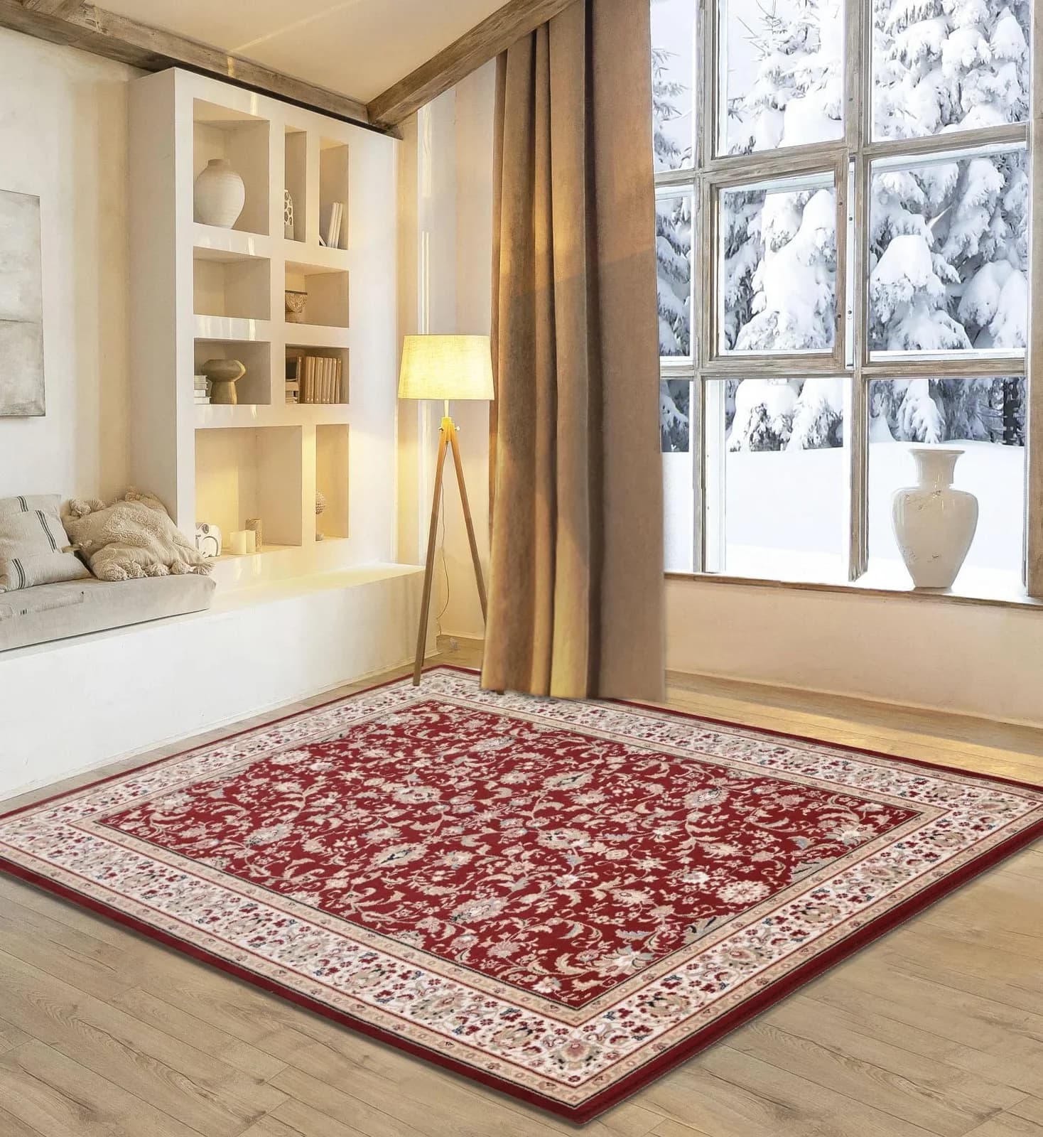 OTTO HOME Wollteppich Oriental D2 Rot Orientalisch