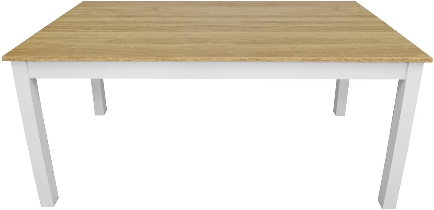 Esstisch OTTO HOME Olst Beige Natur Weiß Landhaus Stil