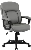 Chefsessel OTTO HOME Julia Grau Taupe Kunstleder Ergonomisch Bild 2