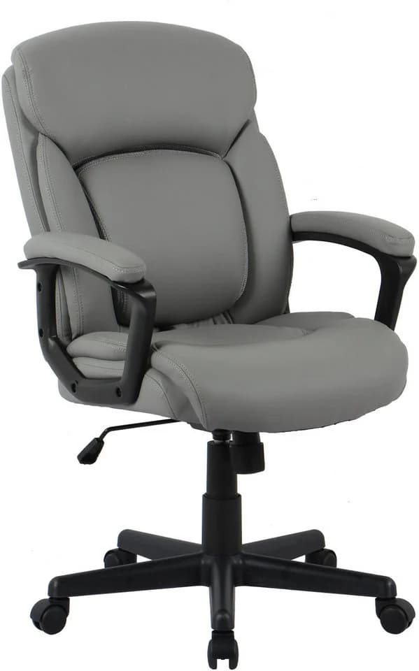Chefsessel OTTO HOME Julia Grau Taupe Kunstleder Ergonomisch - Bild 2
