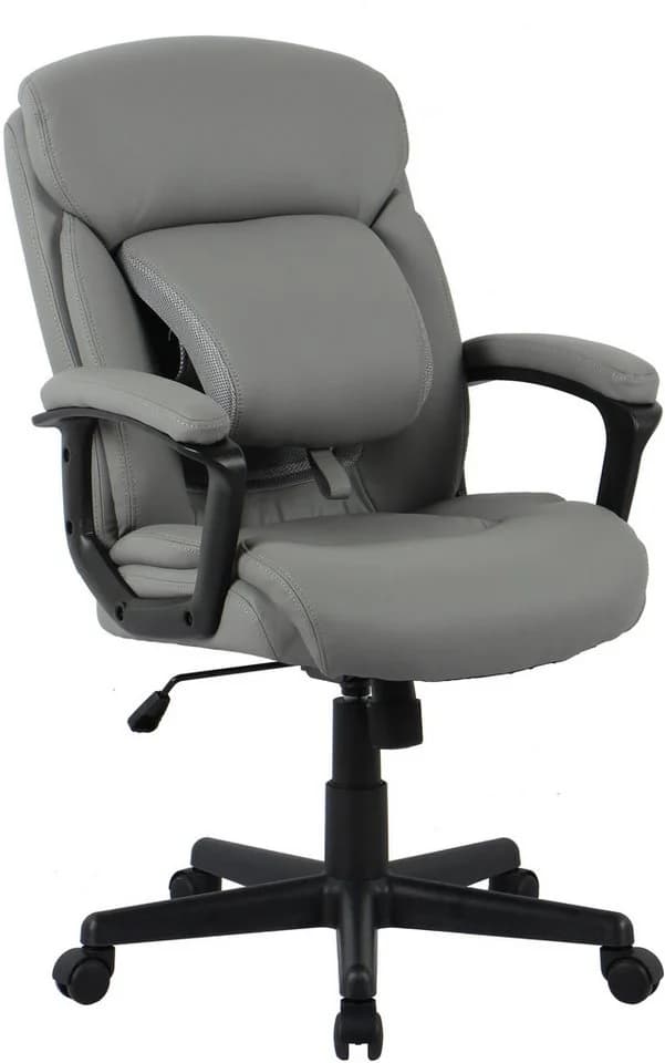 Chefsessel OTTO HOME Julia Grau Taupe Kunstleder Ergonomisch - Bild 3