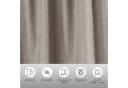 OTTO home Vorhang Elkær Beige Thermofunktion blickdicht Multifunktionsband Bild 3