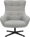 OTTO HOME Ohrensessel LEMOORE Hellgrau 360 Grad drehbar Bild 1