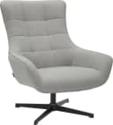OTTO HOME Ohrensessel LEMOORE Hellgrau 360 Grad drehbar Bild 3