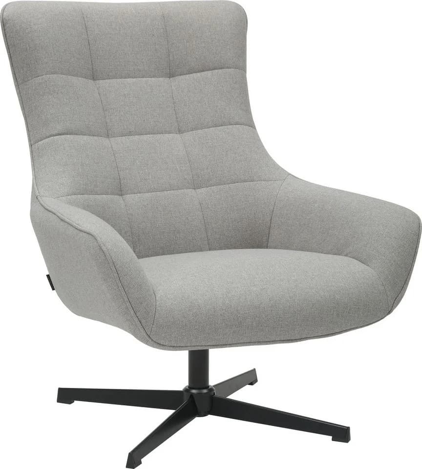 OTTO HOME Ohrensessel LEMOORE Hellgrau 360 Grad drehbar - Bild 3