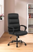 Chefsessel OTTO HOME GRAYSON Schwarz mit Synchronmechanik Bild 1