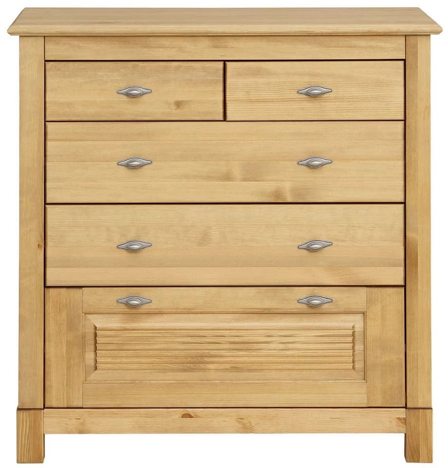 OTTO HOME Schubkastenkommode Rauna Natur Geölt Massivholz - Bild 4