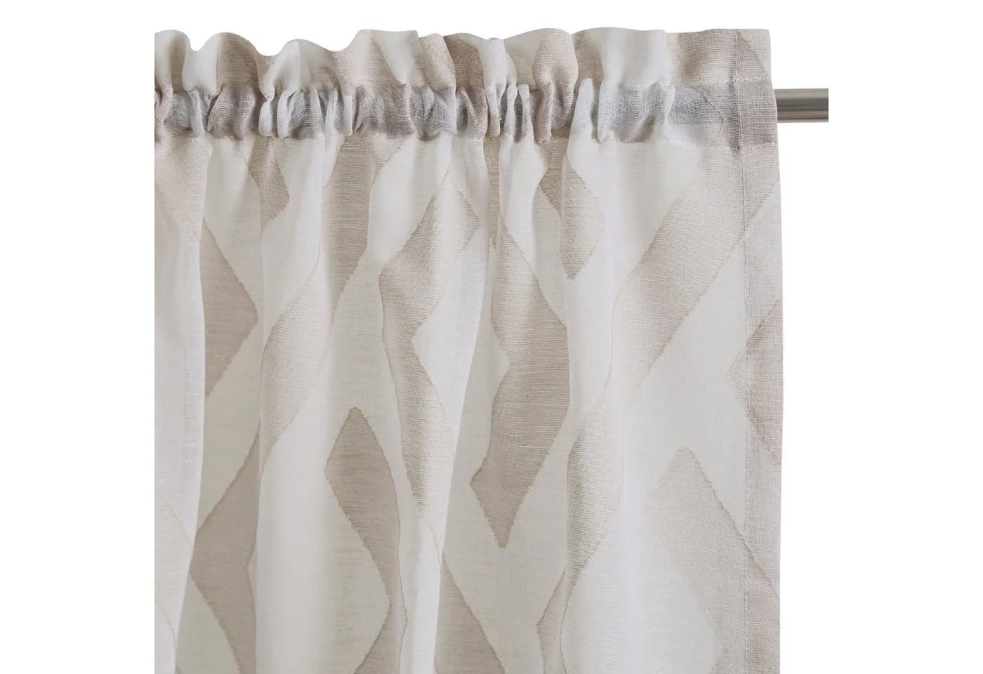 Bruno Banani Gardine Lynn Beige Scherli Polyester - Bild 4