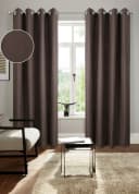 Bruno Banani Vorhang Lagan 2-er Set Braun Polyester Bild 2