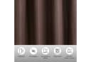Bruno Banani Vorhang Lagan 2-er Set Braun Polyester Bild 3