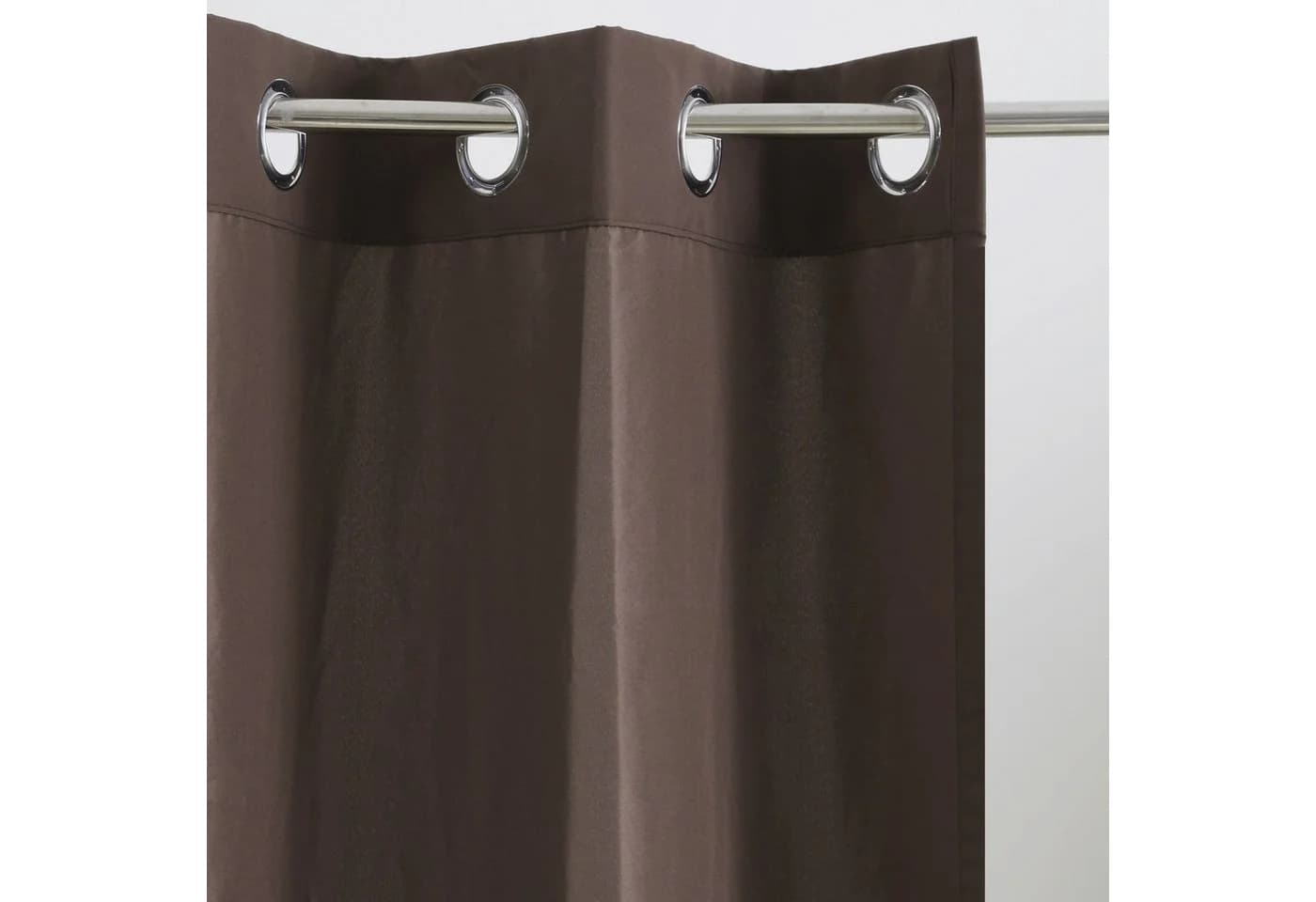 Bruno Banani Vorhang Lagan 2-er Set Braun Polyester - Bild 5