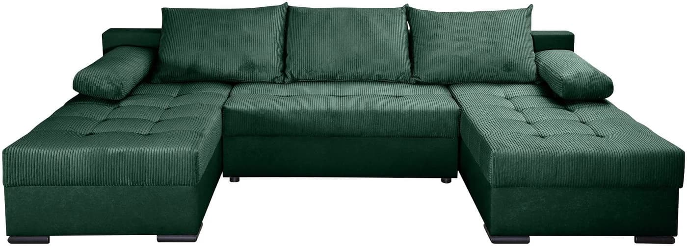 COLLECTION AB Wohnlandschaft Josy U-Form mit Bettfunktion & Bettkasten