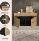 Home Affaire Sitzbank REHAT Grau mit Stauraum Bild 3