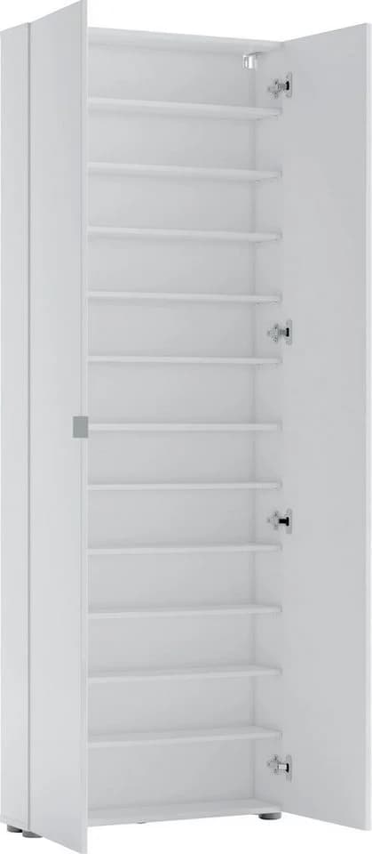 HOME AFFAIRE Tozzi Schuhschrank Weiß Hochglanz mit Spiegel - Bild 2