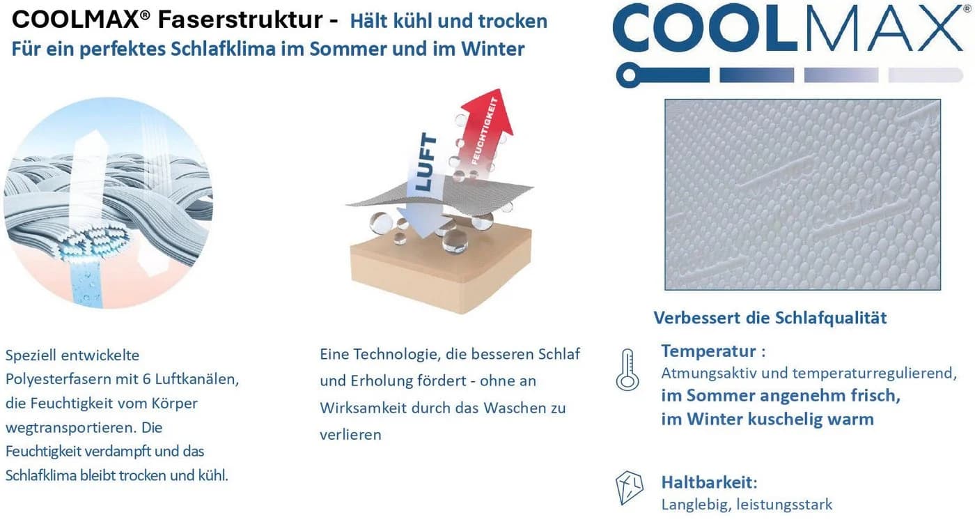Älgdröm Topper Lasse Gelschaum Weiß - Bild 4