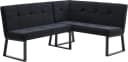 Eckbank OTTO HOME Geranie Schwarz 4-Sitzer Gepolstert Bild 2