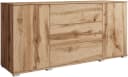 OTTO HOME Sideboard Kenia Modern 3 Schubladen 4 Fächer Braun Bild 1