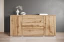 OTTO HOME Sideboard Kenia Modern 3 Schubladen 4 Fächer Braun Bild 4