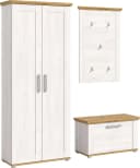 HOME AFFAIRE Garderoben-Set COSENZA 3-teilig Landhausoptik Bild 2