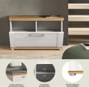 Home Affaire Sitzbank Cosenza 2-farbig mit Stauraum Bild 3
