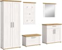 HOME AFFAIRE Garderoben-Set COSENZA 5-teilig Landhausoptik Bild 1