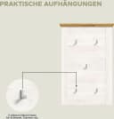 HOME AFFAIRE Garderoben-Set COSENZA 5-teilig Landhausoptik Bild 5
