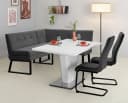 OTTO home Eckbank Geranie Anthrazit mit Stauraum und Metallgestell Bild 1