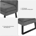 OTTO home Eckbank Geranie Anthrazit mit Stauraum und Metallgestell Bild 4