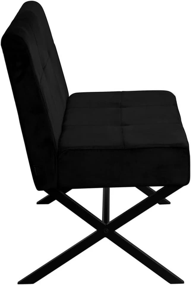 OTTO HOME Polsterbank Narzisse Schwarz Samtvelours - Bild 5