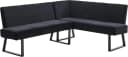 OTTO HOME Eckbank Gladiole Schwarz Samtvelours Bild 1