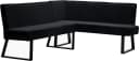 OTTO HOME Eckbank Gladiole Schwarz Samtvelours Bild 2