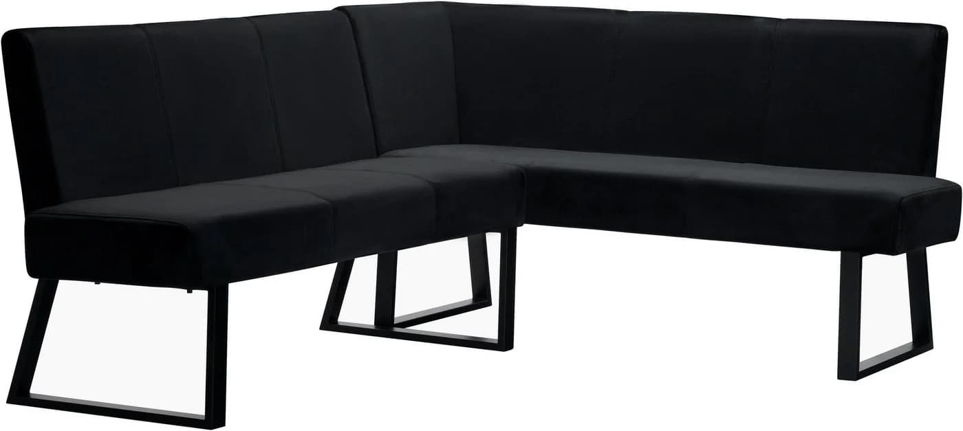 OTTO HOME Eckbank Gladiole Schwarz Samtvelours - Bild 2