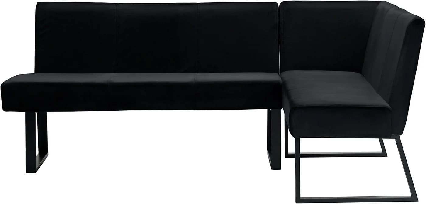 OTTO HOME Eckbank Gladiole Schwarz Samtvelours - Bild 5