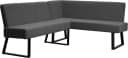 Eckbank OTTO HOME Gladiole Anthrazit Polyester Metallgestell Bild 2