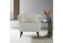 INOSIGN Sessel HUTSELL Cord Beige Holzgestell Bild 1