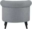 INOSIGN Sessel HUTSELL Hellgrau Webstoff Holzgestell Bild 5