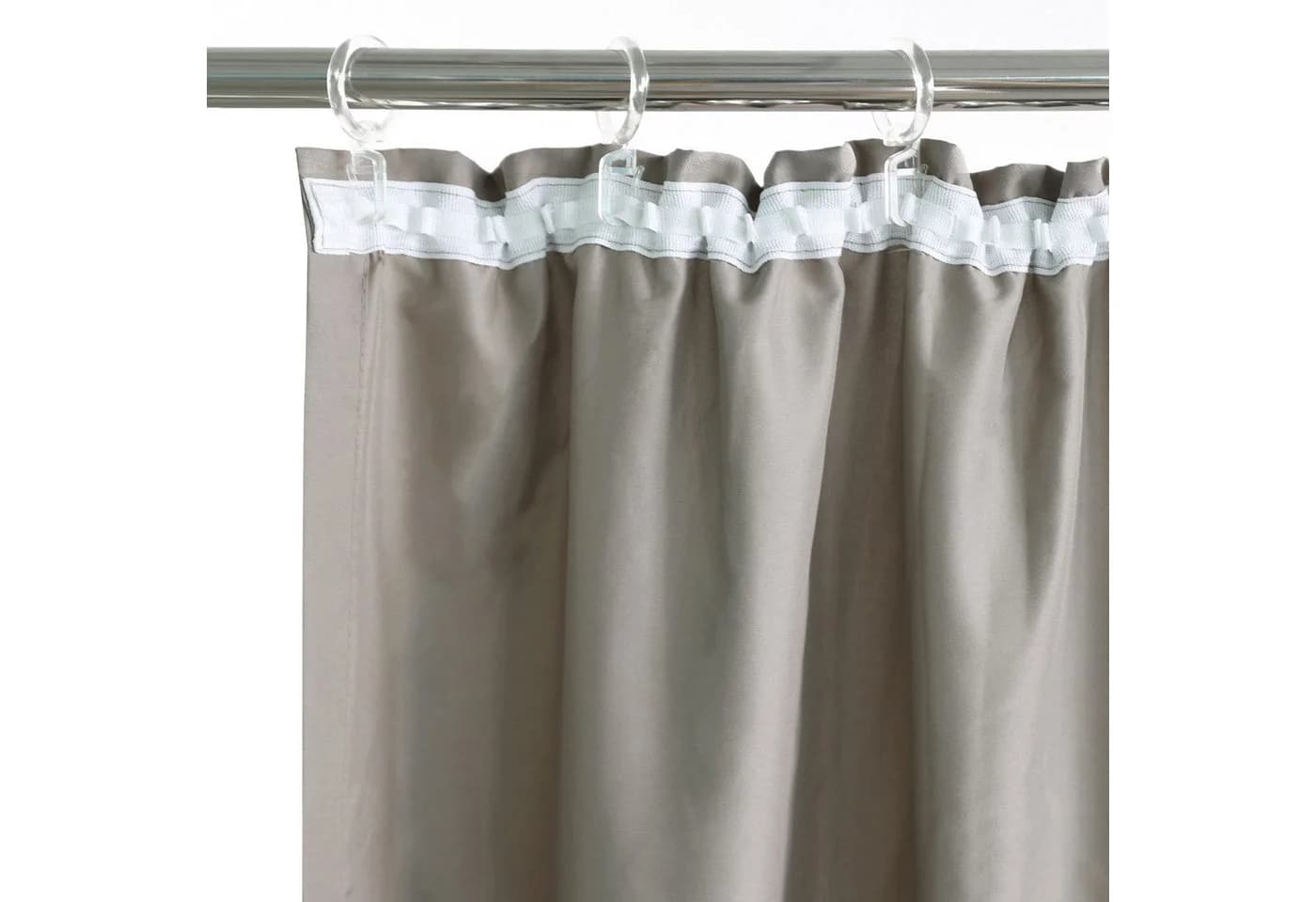 OTTO home Vorhang Raja, Gardinen mit Kräuselband, Vorhänge Wohnzimmer (2 St), Blickdicht, Polyester, 2er-Set, Bestseller, Einfarbig, Modern, Pflegeleicht, Mikrofaser - Bild 4