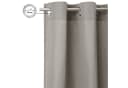Vorhang MY HOME Raja 2er-Pack Grau Blickdichtes Material Bild 3