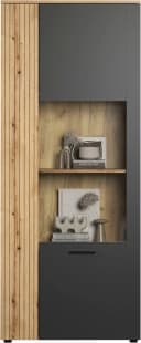 Standvitrine INOSIGN Estepona Schwarz Anthrazit Bild 5