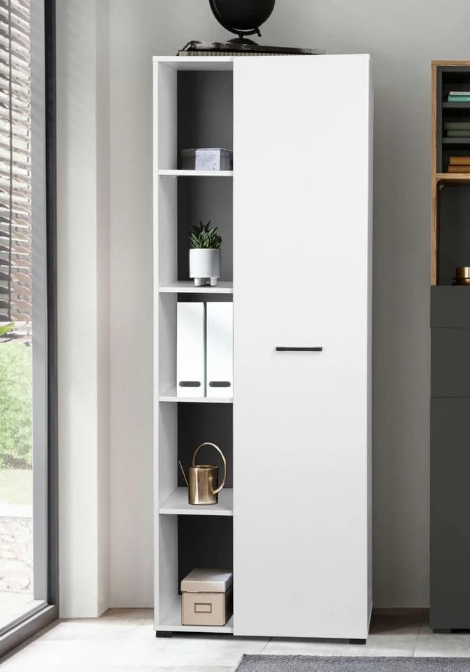 OTTO home Aktenschrank Moid Weiß Moderner Mehrzweckschrank