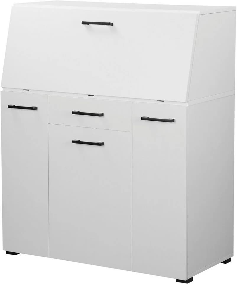 OTTO HOME Sekretär Moid Weiß Moderner Home-Office-Schreibtisch - Bild 2