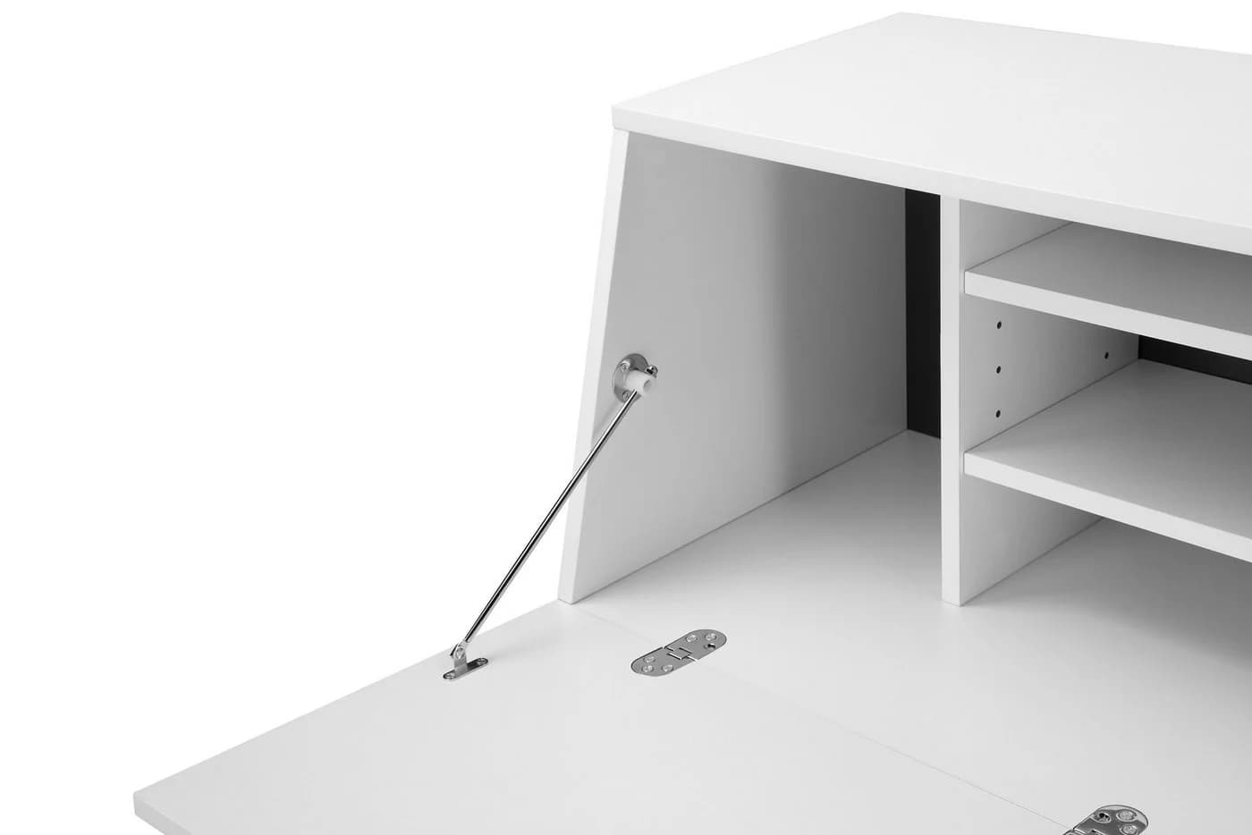 OTTO HOME Sekretär Moid Weiß Moderner Home-Office-Schreibtisch - Bild 4