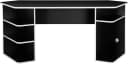 OTTO HOME Gamingtisch Game Schwarz Eckschreibtisch mit Stauraum Bild 3