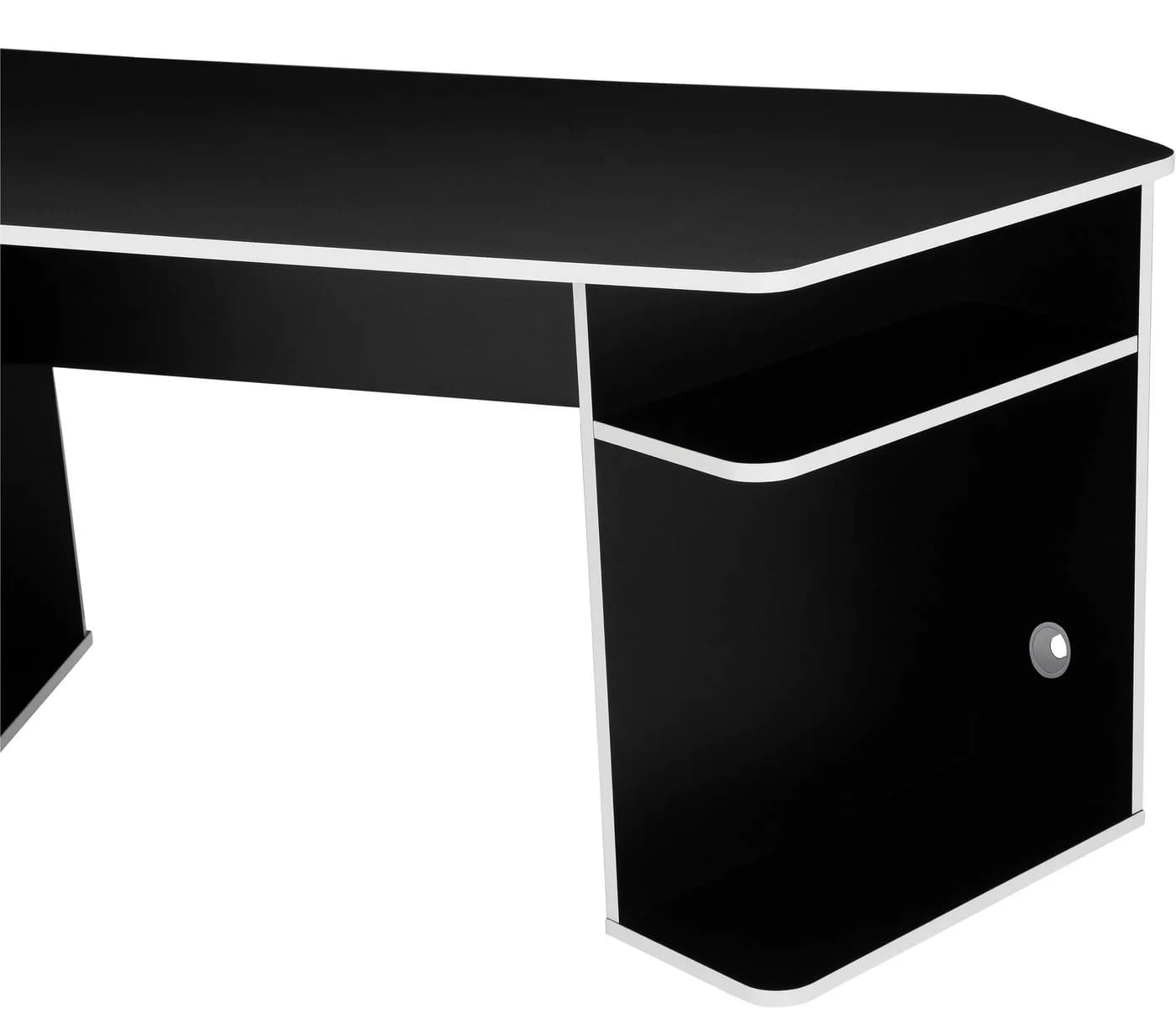 OTTO HOME Gamingtisch Game Schwarz Eckschreibtisch mit Stauraum - Bild 4
