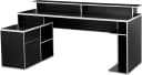 OTTO HOME Gamingtisch Eckschreibtisch Schwarz mit Stauraum Bild 3
