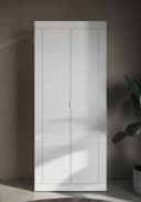 Home Affaire Garderobenschrank Weiß Hochglanz Modern Bild 1